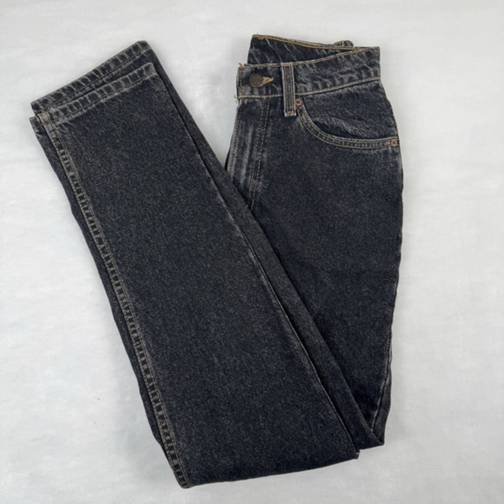 Vintage Levi's Women's Sz 5 High Rise Straight 90s Made In USA